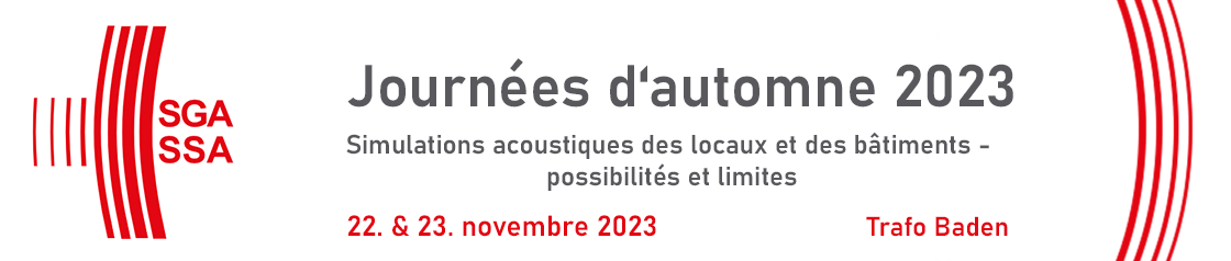 Journées d’automne SGA-SSA 2023